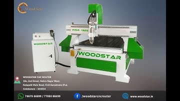 WOODSTAR CNC ROUTER - 1325w | STONE ENGRAVING MACHINE |  COIMBATORE | CALL NOW!