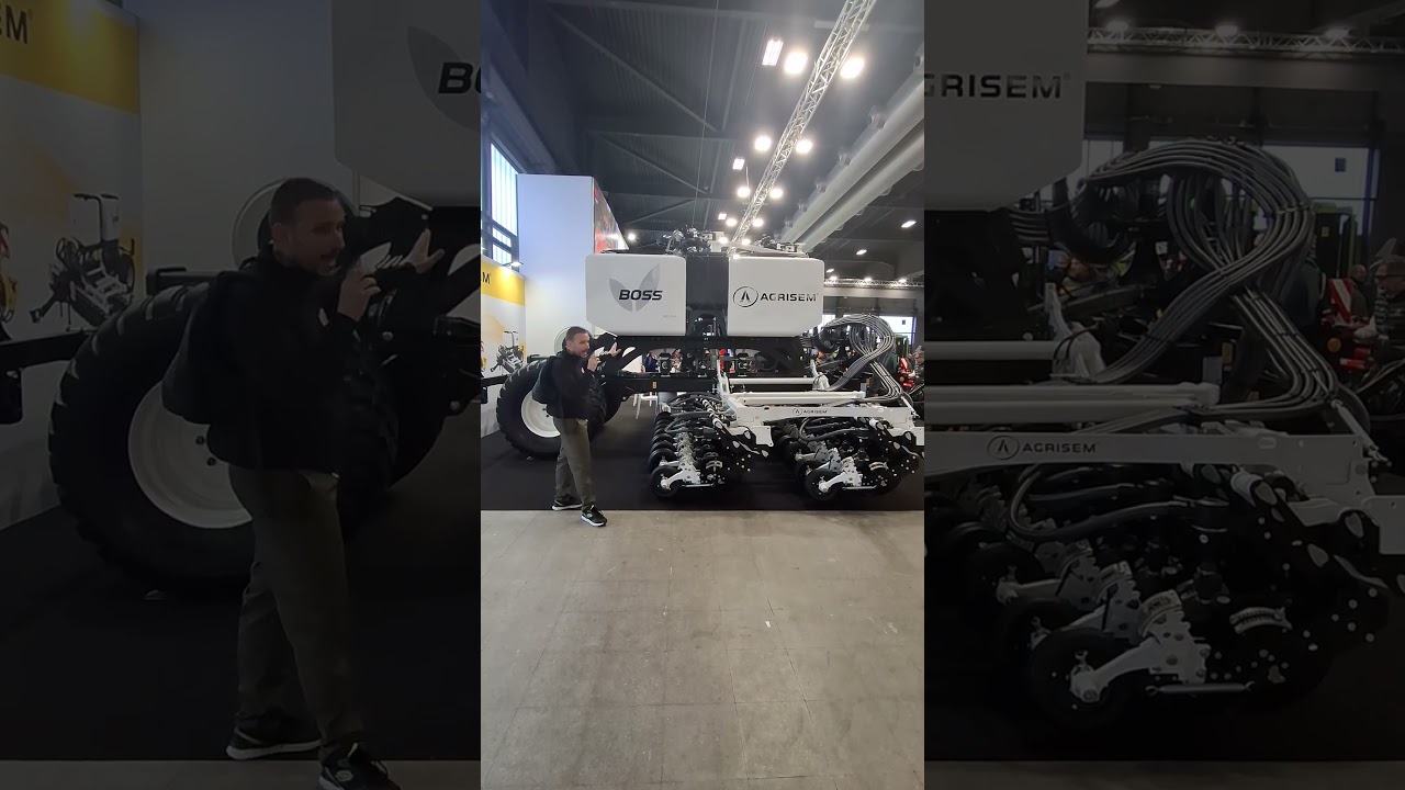 Fieragricola Verona 2026:  Fiaccadori soluzioni,seminatrice pneumatica su sodo Agrisem boss Hd 616.7