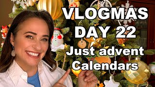 Vlogmas Day 22 - Opening Advent Calendars