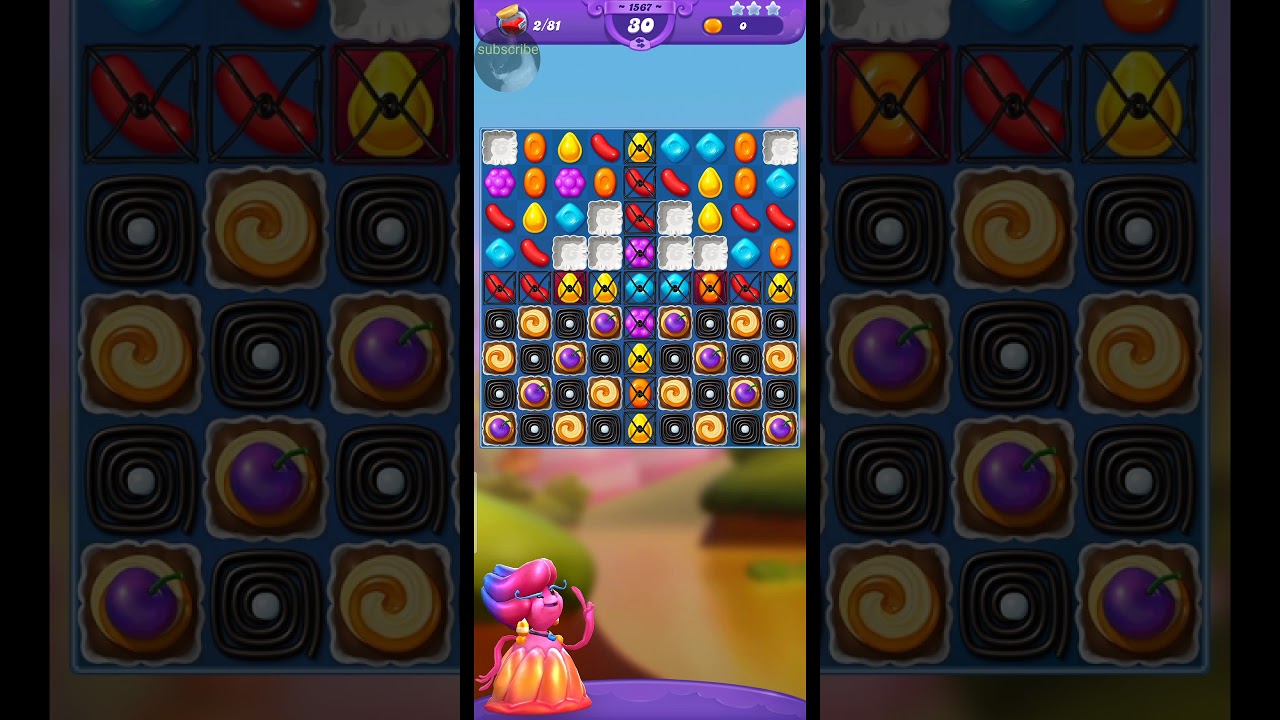 Candy Crush Friends Saga Level 1567 No Boosters