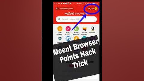 How to Increase Mcent Browser Points Very Easily