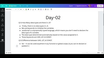 Day 2 of 30: Kickstarting Your JavaScript on YouTube - Let