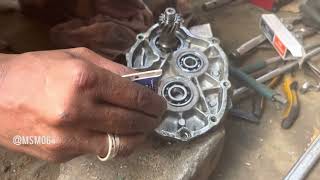 Scooty pep wheel bearing & crone bearing replacement screenshot 5