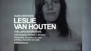 Leslie Van Houten Interviews - November 26, 1969 and November 28, 1969