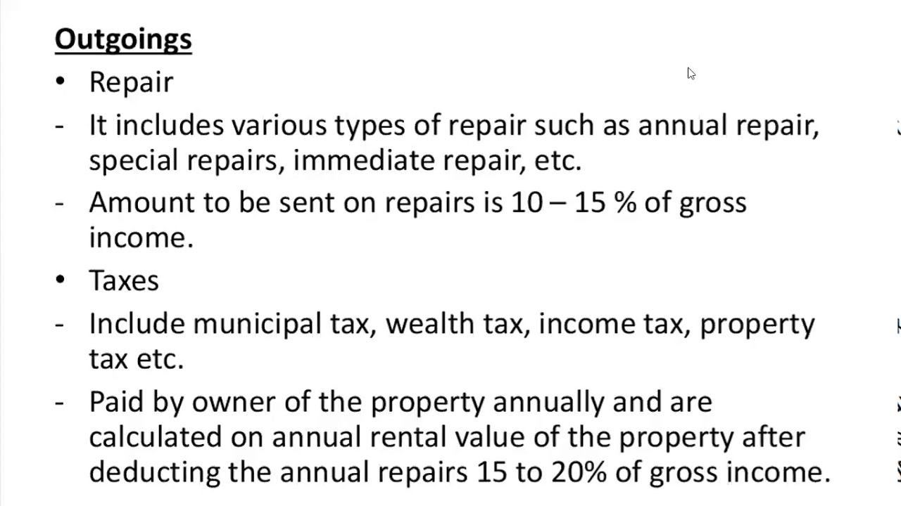 Jayoti Vidyapeeth - Estimation & Costing - Outgoings