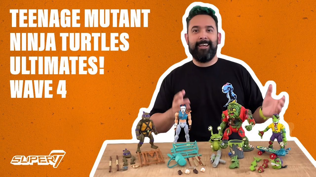 Super7 Teenage Mutant Ninja Turtles ULTIMATES! Wave 4!