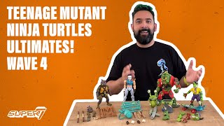 Super7 x TMNT ULTIMATES! Wave 4 Pre-Order Figures