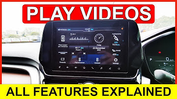 Music System of Toyota Hyryder / Suzuki Grand Vitara | How to play videos with USB |Music |Bluetooth