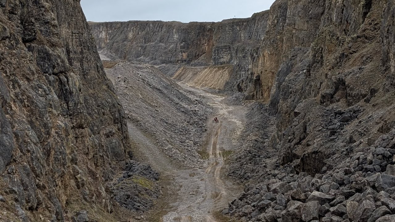 Peak district trail ride 2/3/26 #gasgasec350 #greenlane #enduro 