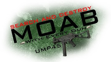 MW3: Search and Destroy Moab: UMP45
