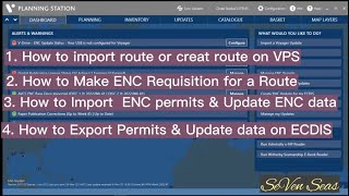 How to Make ENC Requisition and Request to update data on Voyager Planning Station by Email Process?