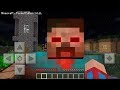 ЭТОТ ХЕРОБРИН НАПАЛ НА ДЕРЕВНЮ ЖИТЕЛЕЙ В МАЙНКРАФТ ПЕ | Компот Minecraft