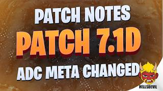 WILD RIFT | Patch 7.1D Patch Notes | ADC META CHANGED!