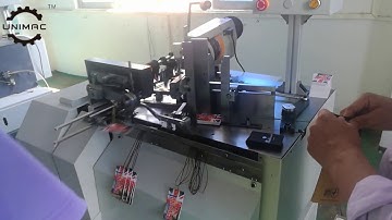 full automatic cloth hang tag threader machine  with CE certification for Italy