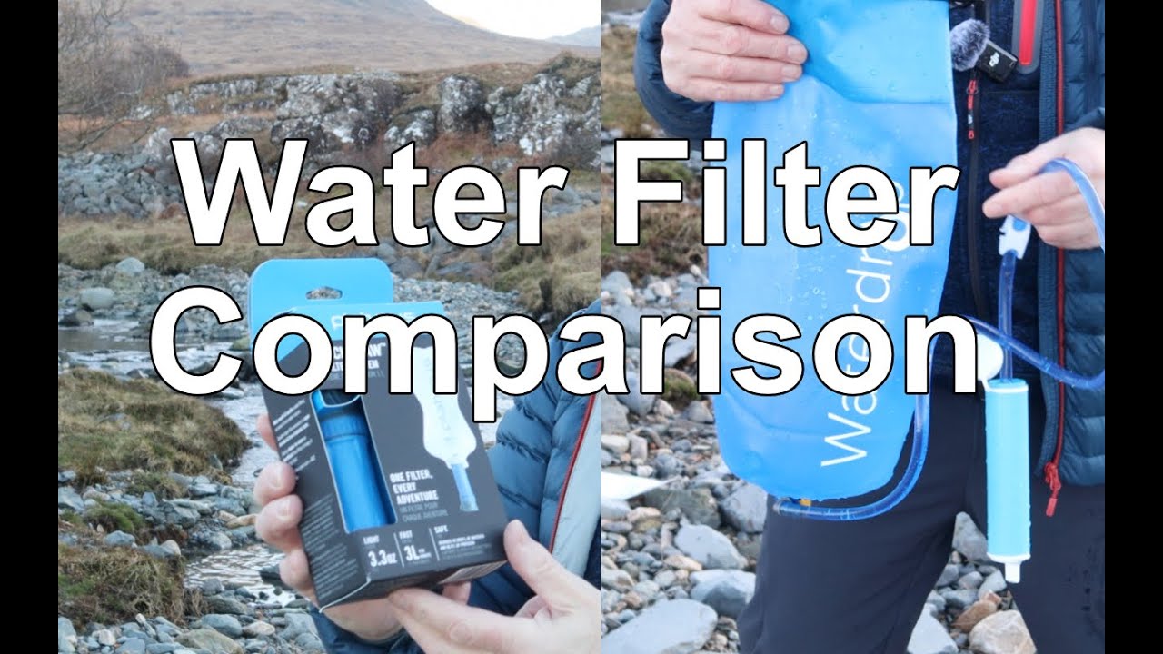 Trekking and Camping - Water filter Comparison - Vanlife