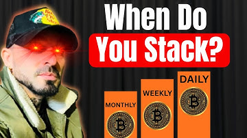 Which is Better for Stacking Bitcoin? Daily VS Weekly VS Monthly