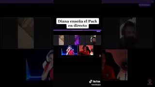 Diana Tc Enseña Pack En Directo