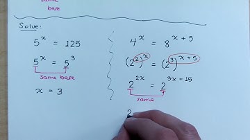 Exponential Functions - Part 1
