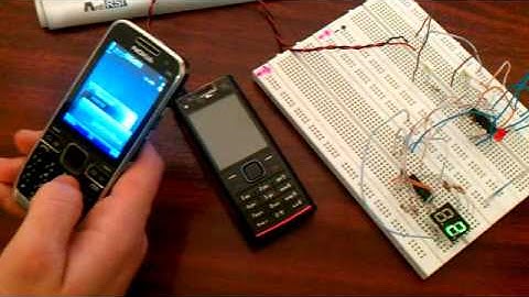 DTMF remote control system over GSM / Sistem controlat la distanta prin DTMF - GSM