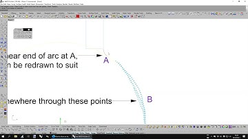 Tutorial: How to draw an arc tangent to another arc and a curve