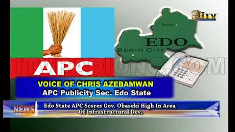 Edo APC scores Gov. Obaseki high in Area of infrastructural development