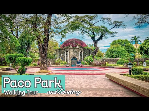 Wideo: Park Paco (Paco Park) opis i zdjęcia - Filipiny: Manila