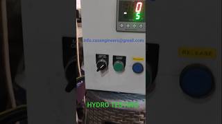 Will it fail? || Pressure Testing explained || Hydro Testing set up || Pressure 100 bar || Timer