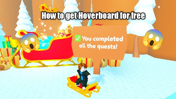 How to get free Hoverboard no gamepass!?!?! (With proof!)