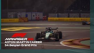 F1 Manager 22 | Aston Martin Career | What A Mess! | S4 Belgian Grand Prix | Ep.82
