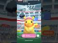 Batlle and catch perfect event Pikachu on raid #pokemon #battle #raid #pikachu #hundo