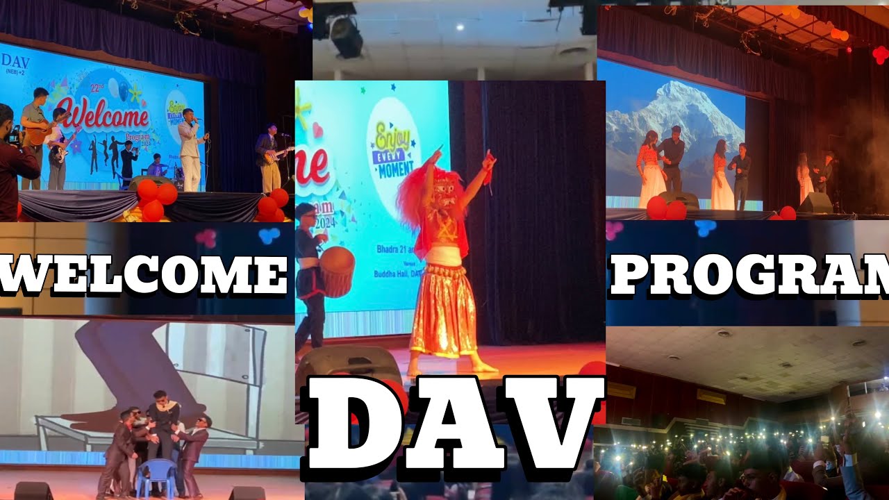 WELCOME PROGRAM OF DAV🔥#dav #welcome #fyp #fypシ゚ - YouTube