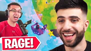 Reacting to the CRAZIEST Fortnite Rage..