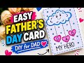 ❤️ Easy Father's Day Greeting Card Making | DIY Handmade Father's Day Card 2026 🎁
