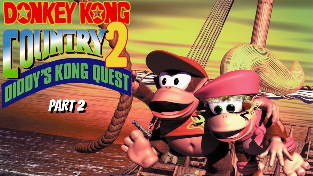 Donkey Kong Country 2 (SNES) - Part 2