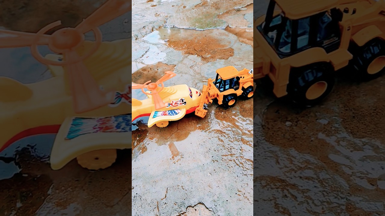 Remote Control Helicopter V's RC JCB ultimate power test 🤣 helicopter video 🚁🚁