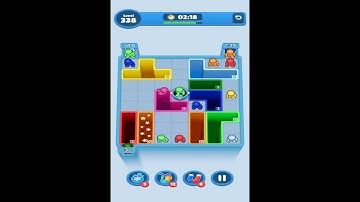 Drop Away Color Puzzle Level 338