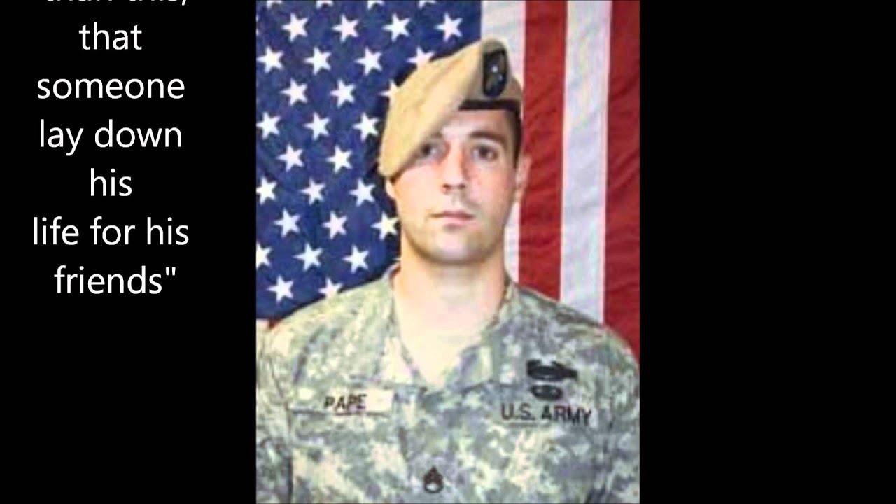 Staff Sgt. Kevin M. Pape - YouTube