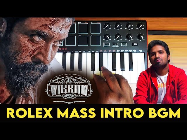 Vikram - Rolex Mass Intro Bgm By Raj Bharath |Kamal | Surya | Anirudh class=