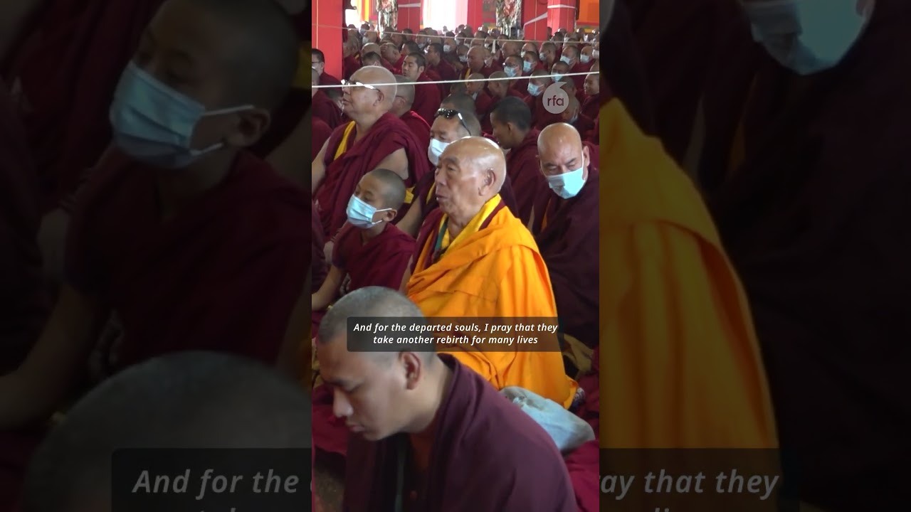 Dalai Lama holds prayer session for Tibet earthquake victims | Radio Free Asia (RFA)