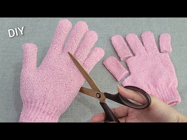 If you cut a glove like this, you will not believe the incredible