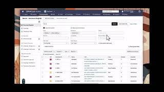SEARCH DOCUMENTS IN ACONEX