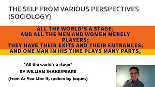 Understanding the Self (Sociology-Part 2)