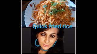 Easy one pot meal- Egg fried rice