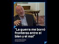 ¿Cómo vive un corresponsal de guerra? El periodista Arturo Pérez Reverte dio detalles de su trabajo