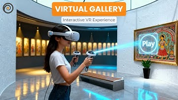 Virtual Gallery | VR Environment Walkthrough & Interaction Demo | Interactive VR Experience