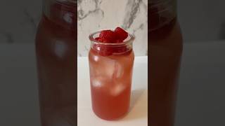 Raspberry refresher💕💕💕 #asmr #stroberry #drink
