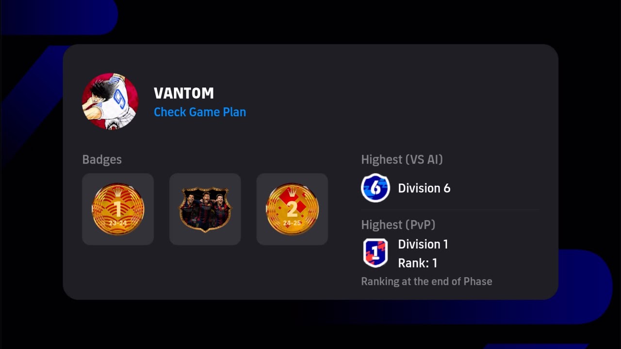 Facing Rank 1 World Vantom in 