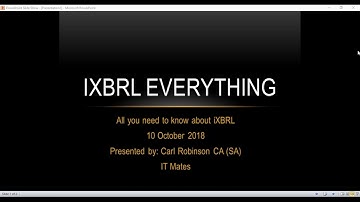 Everything about iXBRL