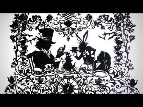 Paper Cutting 切り絵で作るアリス 1 Youtube