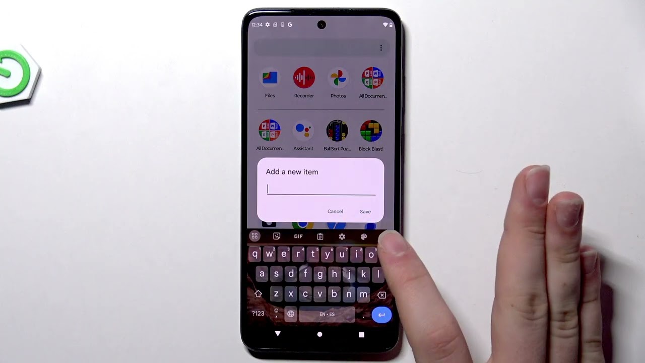 MOTOROLA Moto G52 – Как активировать буфер обмена на клавиатуре